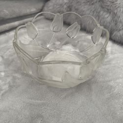 Beautiful Mikasa Tulip Crystal Bowl
