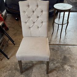 Basically New. Normal price was $250 a chair. Com we on people Kitchen Table Chairs. Or Whatever You Want Them For $30 A Piece