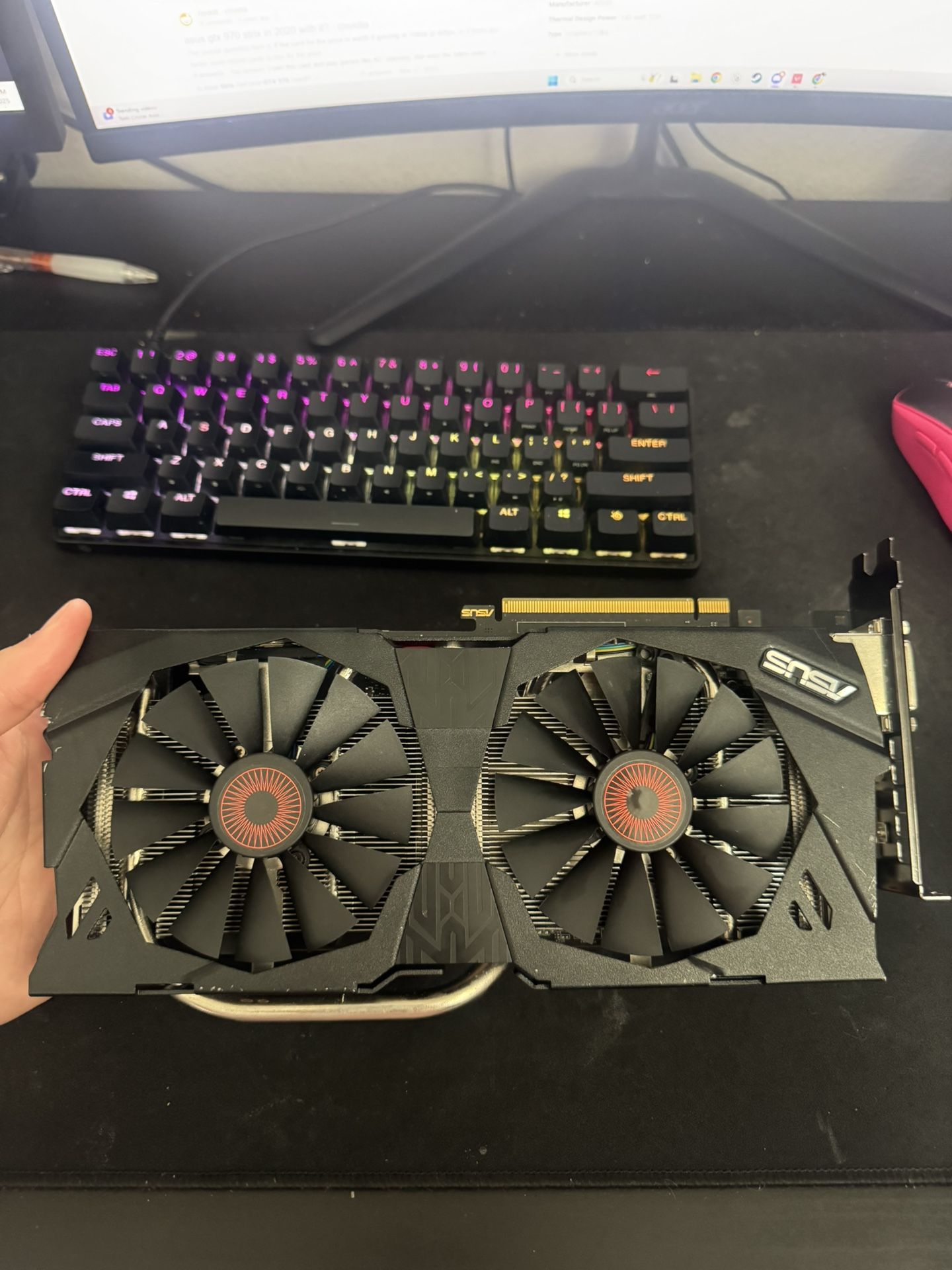 Asus Strix 970 GPU