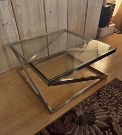 Gold coffee table