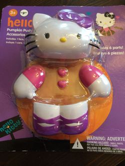 Hello Kitty Punpkin Push- in
