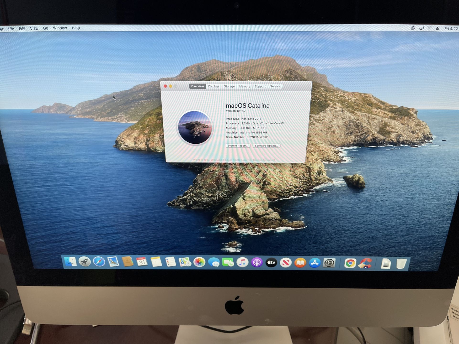 Late 2013 iMac 21.5