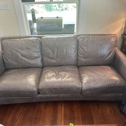 Leather Couch 