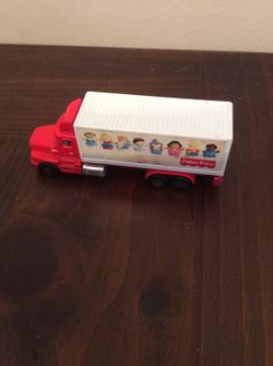 FISHER PRICE HOT WHEELS DELIVERY TRUCK