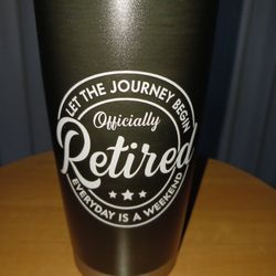 Retirement Tumbler