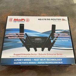 MoFi Network 5g/LTE Router (works Everywhere)