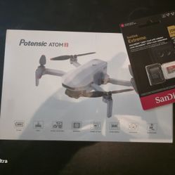 Potensic Atom 2 Fly More Combo. Brand New w/ new SanDisk Extreme 256GB SD Card!!