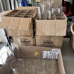 Party Glass Centerpieces 