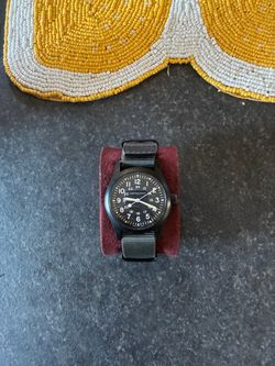 Grey Hamilton Mechanical Wind Up Watch for Men ✿ Field Khaki, Model H(contact info removed)0, 38MM ✿ Pickup in La Puente, CA