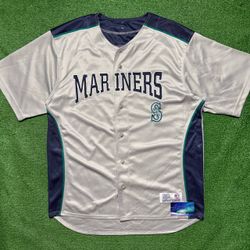 Seattle Mariners Jersey Large Pre-Owned