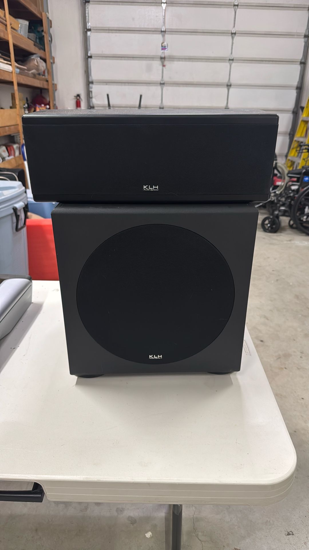 Free Sub-woofer And Center Speaker