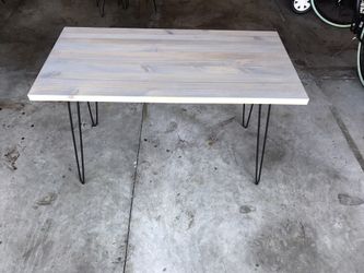 Rustic table solid wood