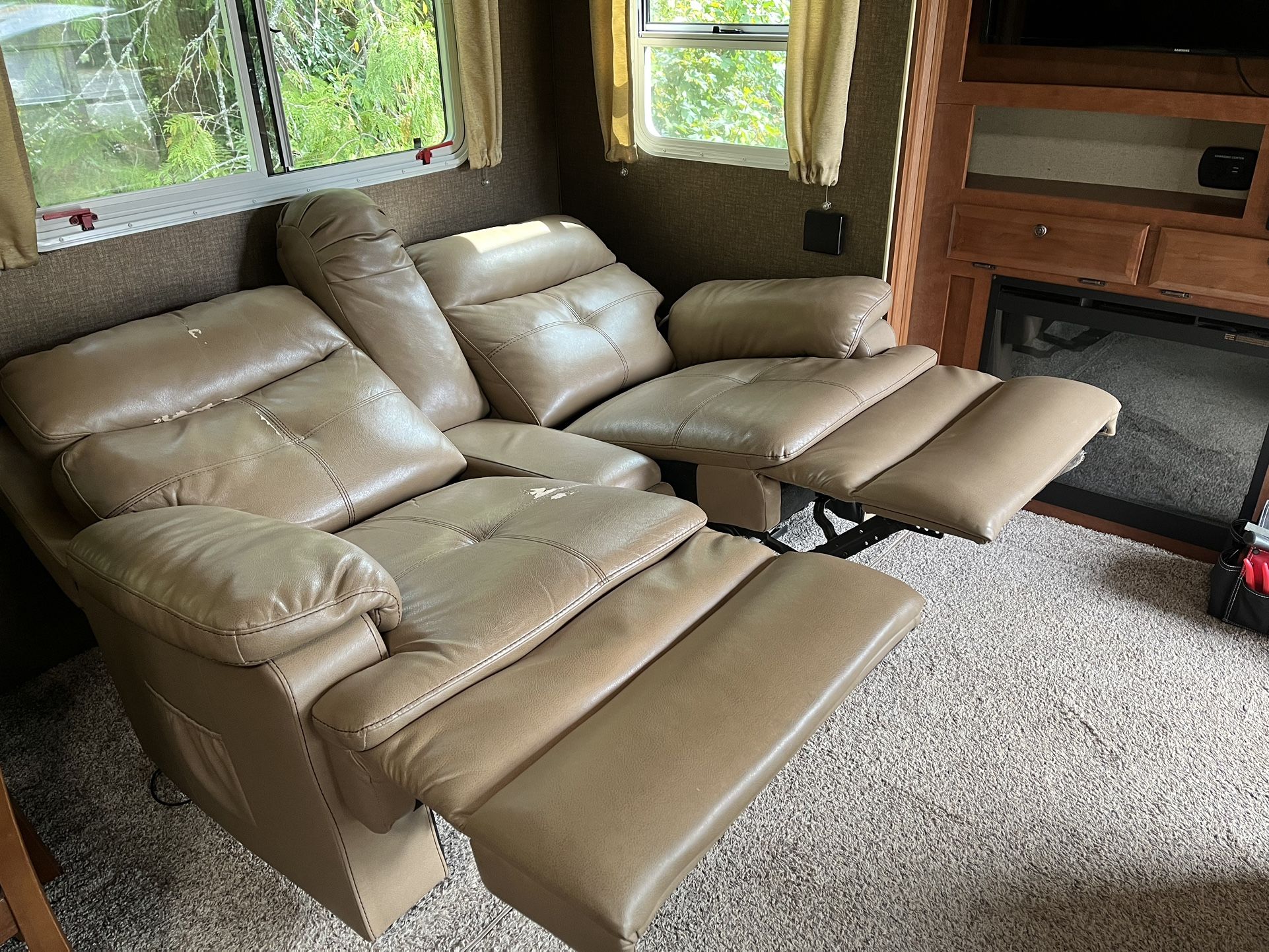 RV Couch Theater Sofa Recliner