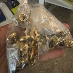 Bag Of Coat Pins/buttons