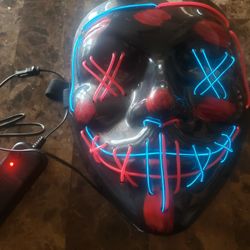 Light Up Halloween Mask