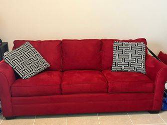 Sofa couch. Cindy Crawford edition. Bed is updated to memory foam.