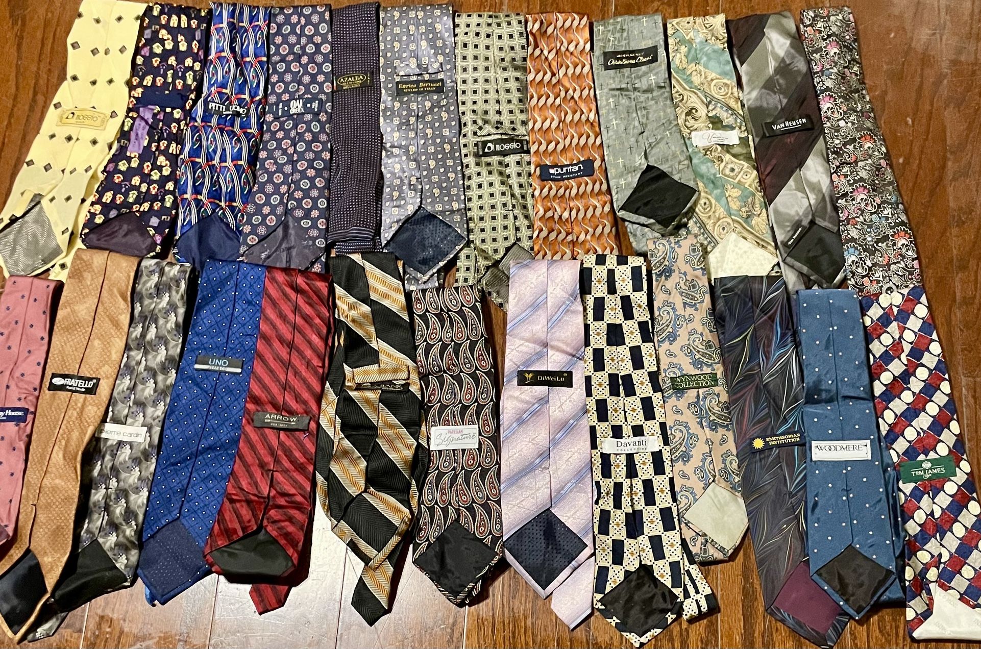 24 Men’s Ties For $ 12