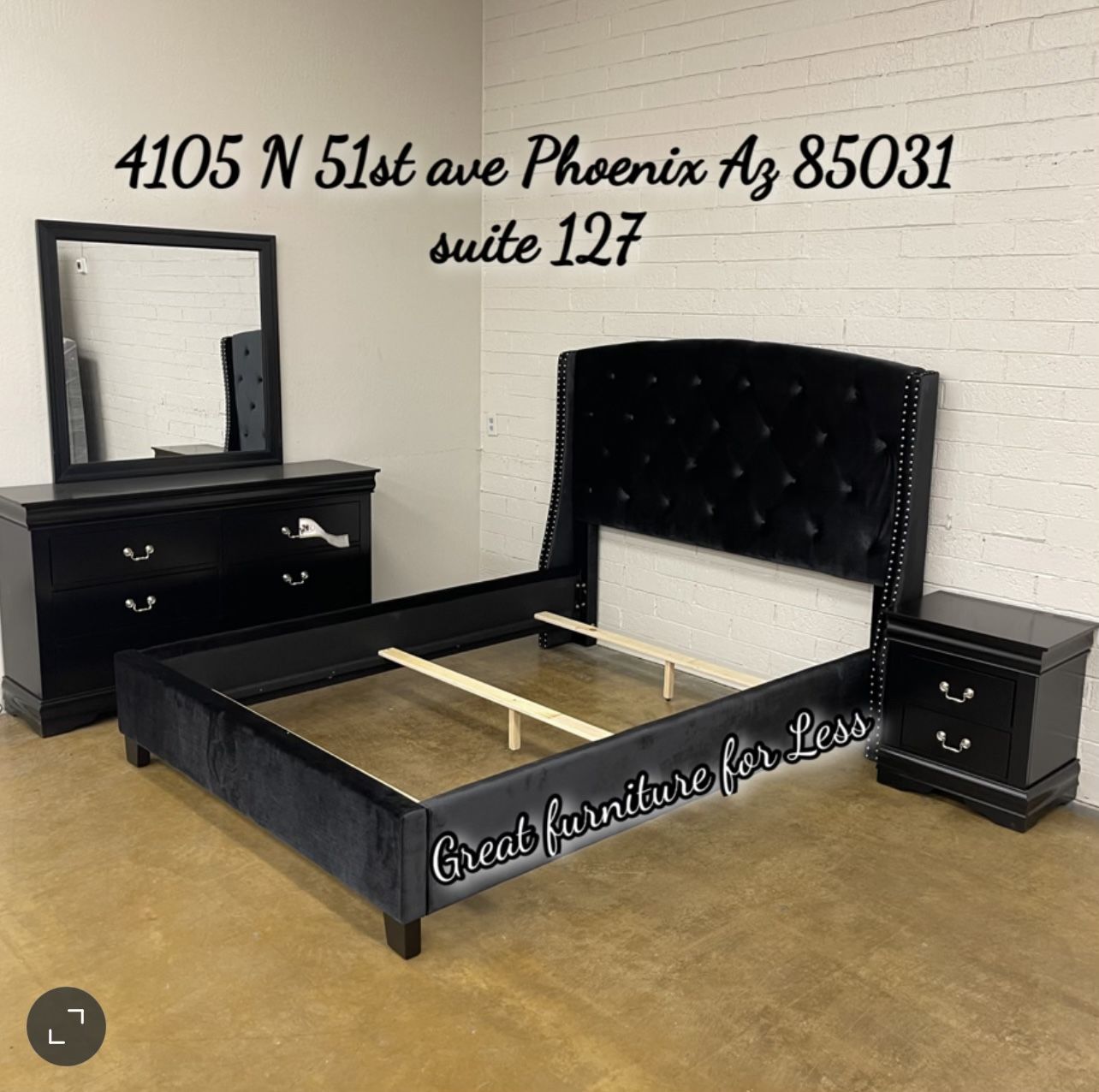 King Size Bedroom Set Brand New