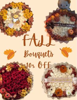 Fall flower Bouquets | Ramos de Otoño