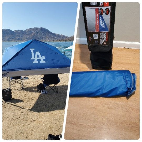LOS ANGELES DODGERS 9X9 CANOPY NEW