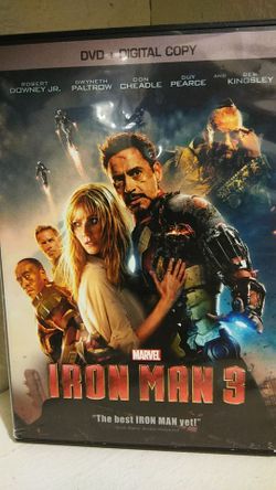 Ironman 3 DvD
