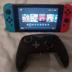 Nintendo Switch + Pro Controller