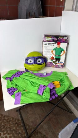 Mens LARGE TMNT Donatello Costume Set Teenage Mutant Ninja Turtles