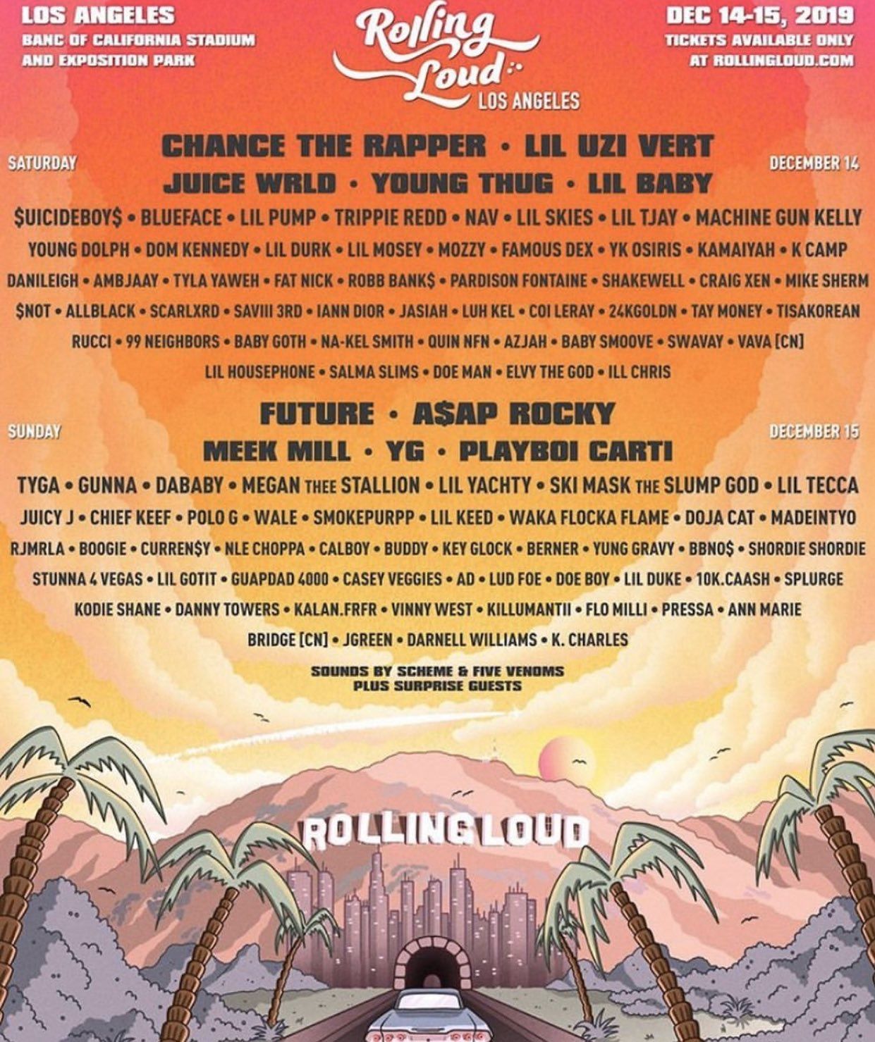 2 day GA pass to rolling loud LA