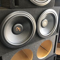 Dual 12 Inch Ported Box Loaded With Kappas Subs!  Payment Plans Available 