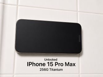 📱 Apple iPhone 15 Pro Max – 256GB – Natural Titanium – Factory Unlocked