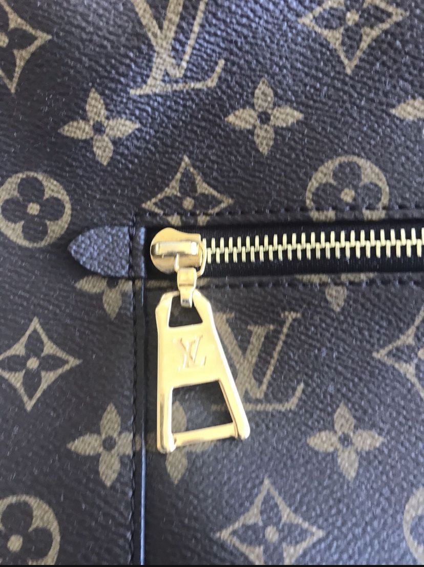 LV Melie Monogram Canvas Leather Hobo Shoulder Bag