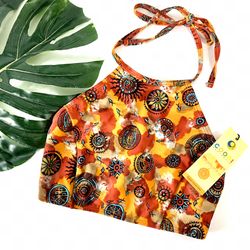 COOGI Australia Halter Bikini Top NWT