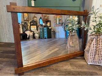 Vintage Rustic Farmhouse Style Mirror