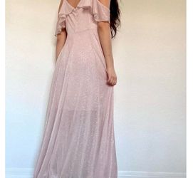 Pink lavender off the shoulder NEW dress