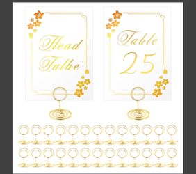Wedding/party Table Numbers