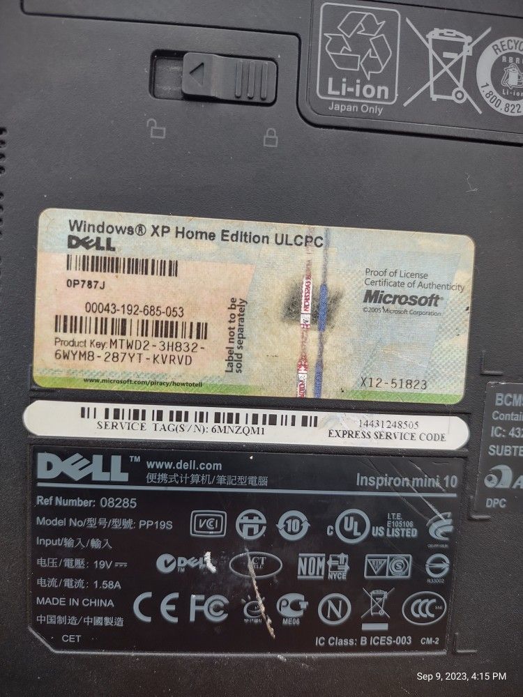 Dell Mini Laptop