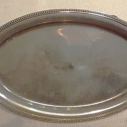 Tray Silver Plated