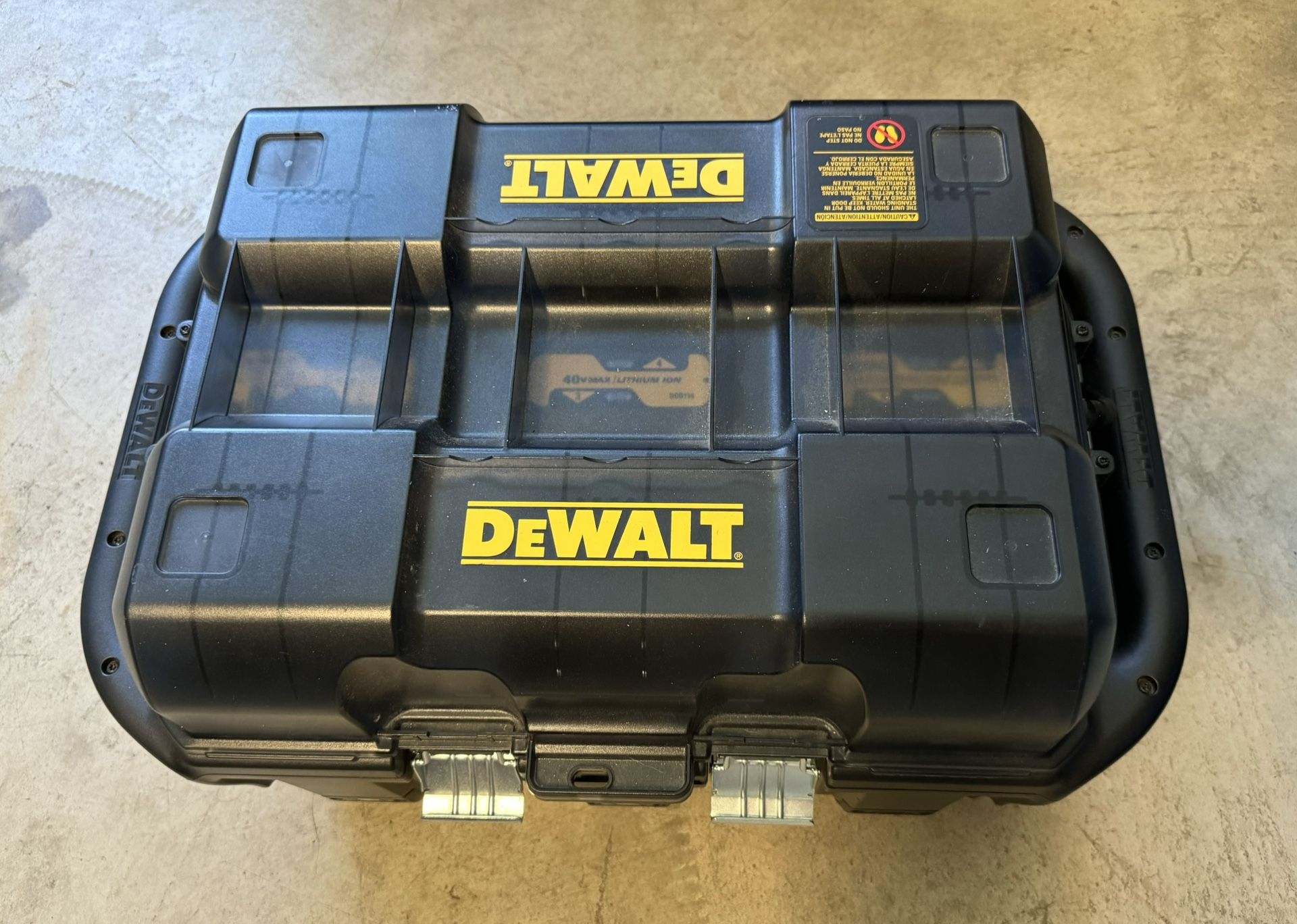 DeWalt 40v Six Pack Charging Station