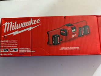 Milwaukee Drill set and Rapid Charger