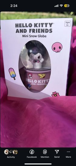 Kuromi Mini Globe 