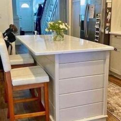 Bar Stools New in Original Packagings Beautiful Stitching Details.