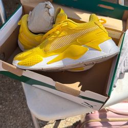 PUMA Ladies yellow Running Shoes