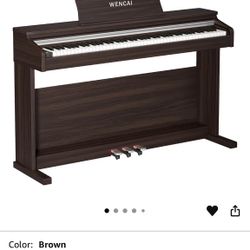 Digital Piano 88 Keys Weighted Keyboard Full Size Hammer Action