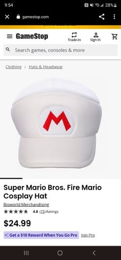 Mario Brothers Hats