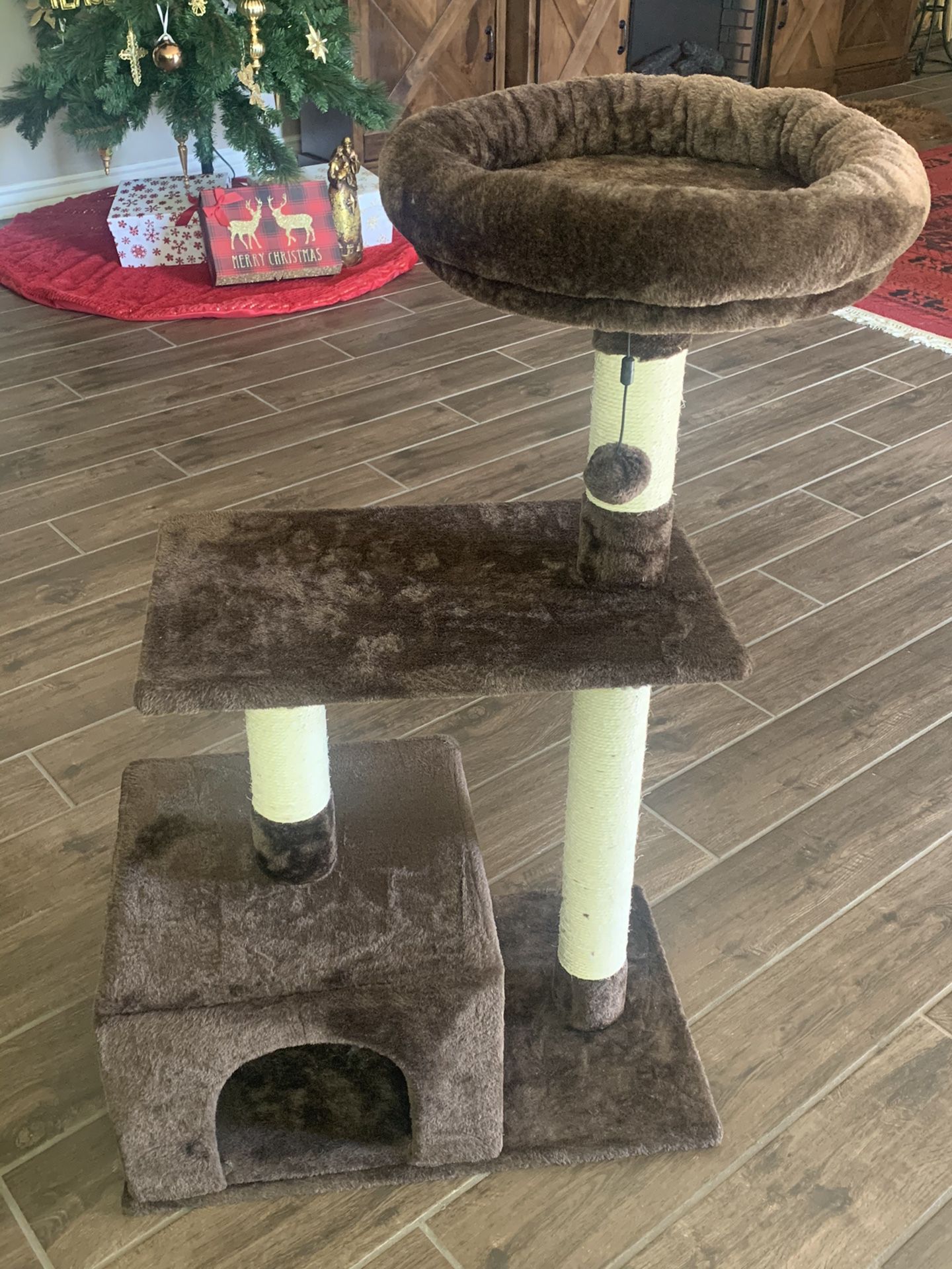 Cat Tree And Condo Brown