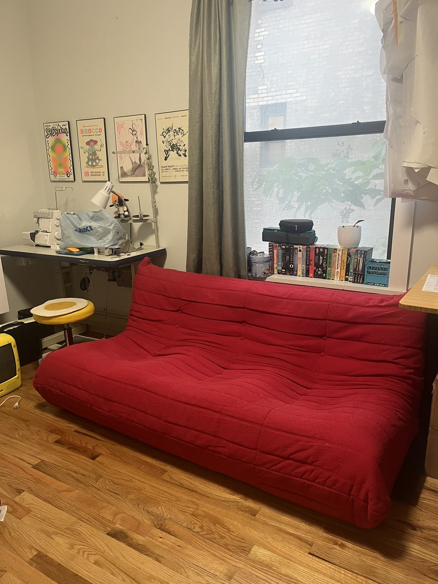 Red Togo Couch 