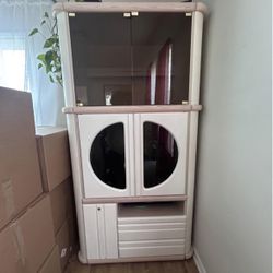 Vintage Post Modern Entertainment Cabinet