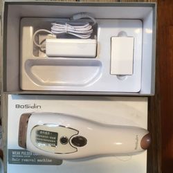 Bosidin weak pulsed light hair removal machine. In used good working condition.