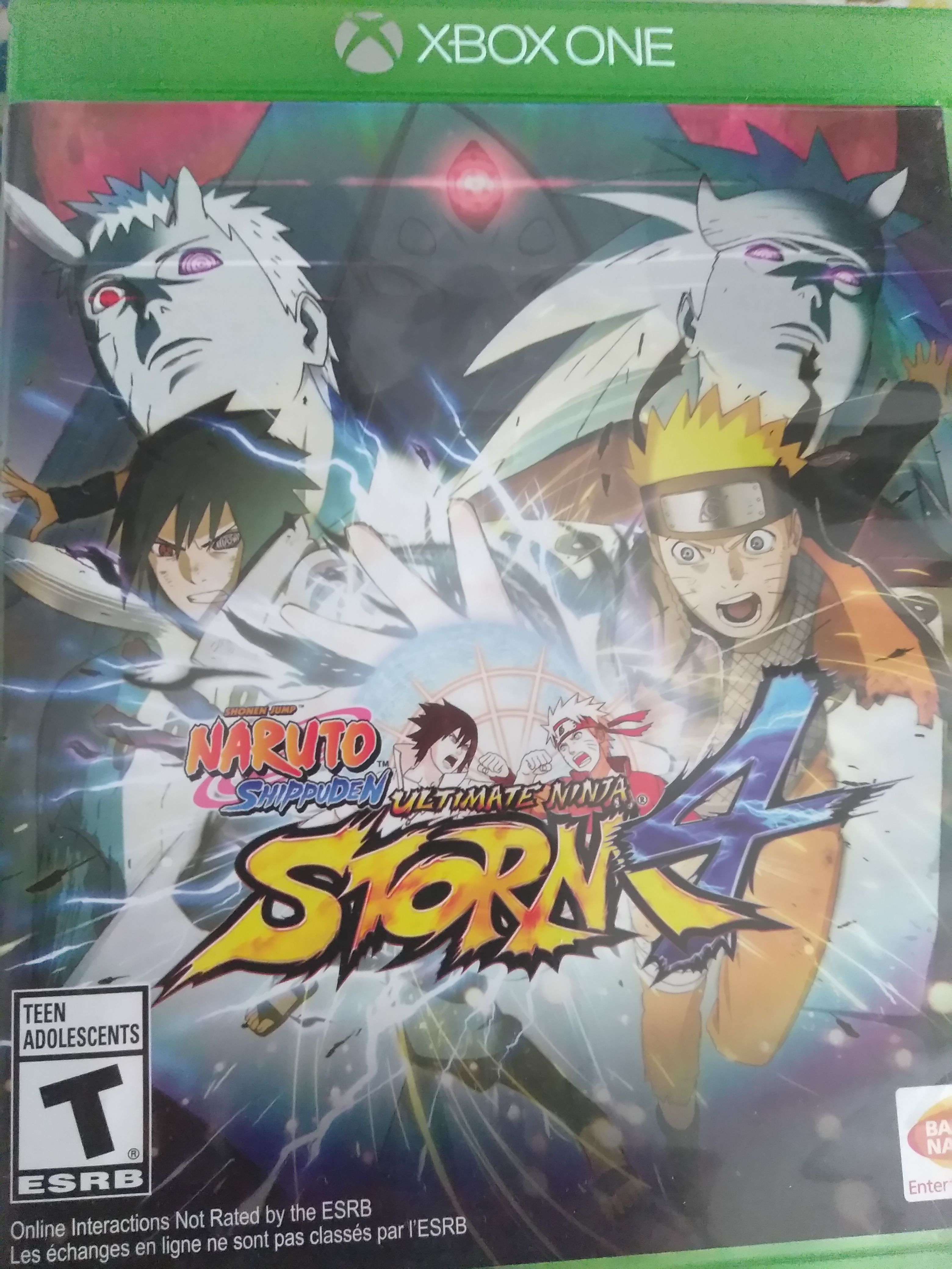 Xbox one, Naruto, storm 4 like new