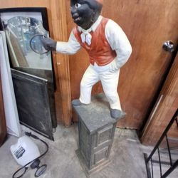 Vintage jacko Grave Lawn Jockey